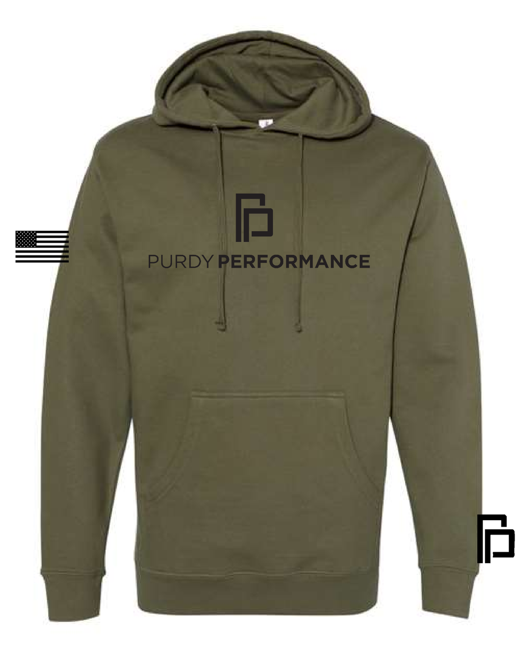 Purdy Military Pullover Hoodie